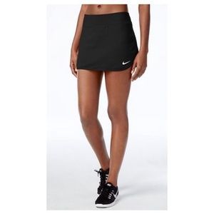 Women's Black Nike Dri-Fit Skort